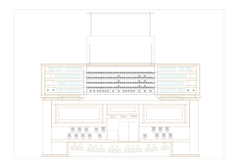 Přečtete si více ze článku Nákres hracího stolu nových varhan
